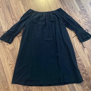 LIKE NEW! Off the shoulder, three quarter length sleeve dress.